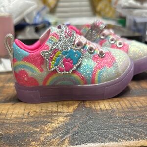Skechers Colorful Glitter Kids Shoes